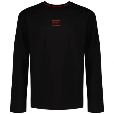 Bilde av HUGO LAZE Longsleeve Pyjamasoverdel, Størrelse: Small, Black