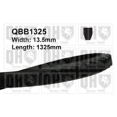 Bilde av QUINTON HAZELL QBB1325 Kilerem 13mm 1325mm VOLKSWAGEN: TRANSPORTER 4, 4 Bus