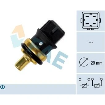 Bilde av Kjølevæsketemperatursensor, audi,seat,skoda,vw, 0515.S4 S1, 0515.S4, 058 919 501 A, 515.S4 9467510480 9467510480, 9651770980