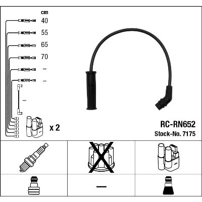 Bilde av NGK 7175 Pluggledninger 4