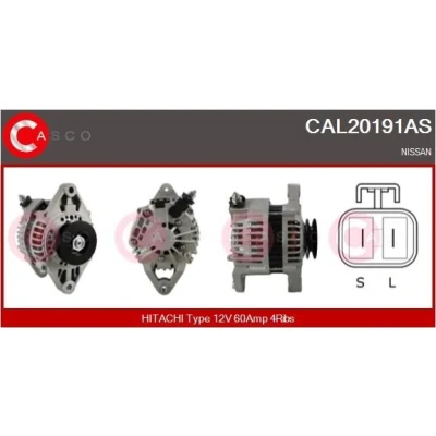 Bilde av CASCO CAL10557AS Dynamo 12V 110A FORD: Ranger Mk3