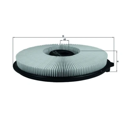 Bilde av MAHLE ORIGINAL LX 544 Luftfilter 43,0 240,0, 224 Filterinnsats SUBARU: JUSTY 2