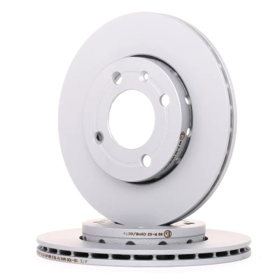 Bilde av ATE 24.0118 0106.1 Bremseskiver 239,0 18,0 4 100,0 ventilert belagt høy karbon med skruer VOLKSWAGEN: Polo III Hatchback
