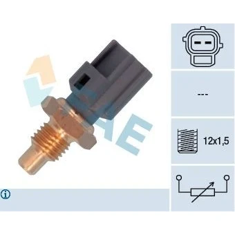 Bilde av Sensor, kjølemiddeltemperatur, Brennstoffledning, ford,mazda,opel,suzuki,toyota, 1441571, 15280 78E10 000, 6235749, 6C1Q 9F95 1AA, 89454