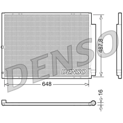 Bilde av DENSO DRM46037 Radiator 510 366 34 NISSAN: Note I