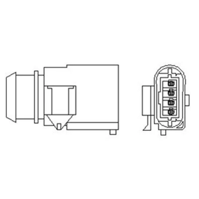 Bilde av MAGNETI MARELLI 466016355077 Lambdasonde oppvarmet 4 VOLKSWAGEN: GOLF 5, 6, Polo IV Hatchback, SKODA: Octavia 2 Combi