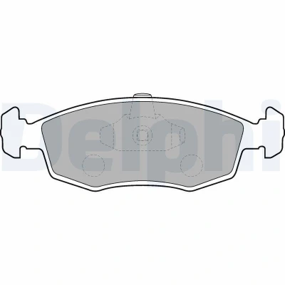 Bilde av Bremseklosser sett, Framaksel, fiat linea, palio, palio weekend, punto, siena, strada pick up, 7087426, 7090008, 71738151, 71738152, 717