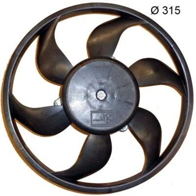 Bilde av MAHLE ORIGINAL CFF 383 000S Kjølevifte 315 12 280 elektrisk uten kjølerlufteramme (kant)