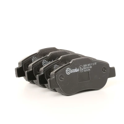 Bilde av BREMBO P 23 097 Bremseklosser ekskl. slitasjevarselkontakt med bremsecaliperskruer tilbehør FIAT: Panda II Hatchback