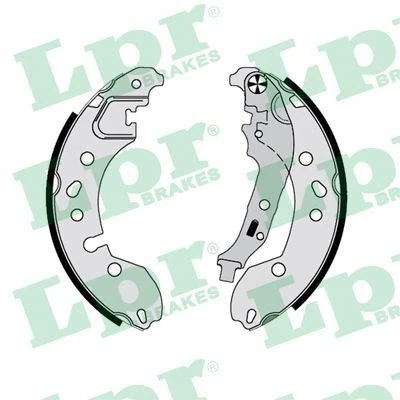 Bilde av LPR 01176 Bremsesko 203 38,2 SMART: Forfour II Hatchback, RENAULT: CLIO 2