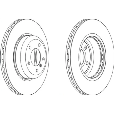 Bilde av VAICO V20 80018 Bremseskiver framaksel 348 30 5 120 ventilert Original Quality BMW: Z4 Roadster