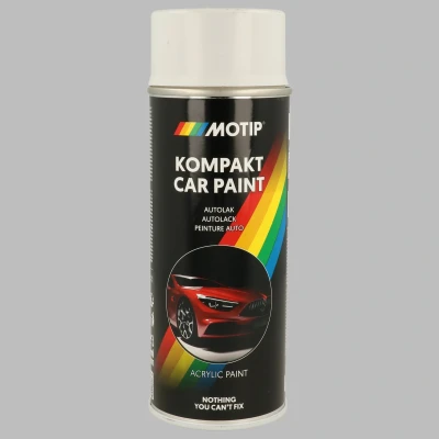 Bilde av MOTIP 45280 Kjøretøy kombinasjonslakk 400ml spray hvit Kompakt grey metallic 400 ml