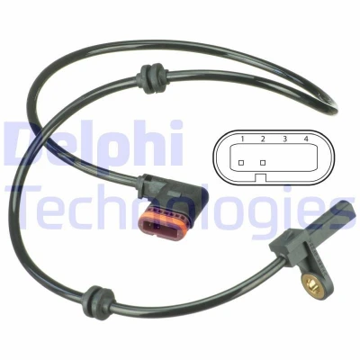 Bilde av DELPHI SS20541 ABS sensor aktiv 750 MERCEDES BENZ: S Klasse Sedan