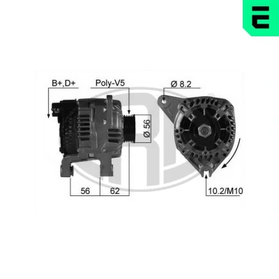 Bilde av Dynamo, citroën,nissan,peugeot,rover, 5701 A5, 5705 HV, L1, N0, N1