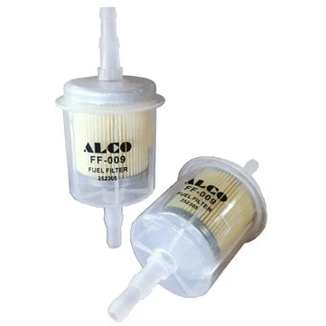 Bilde av ALCO FILTER FF 009 Drivstoffilter ledningsfilter 8,0 MERCEDES BENZ: S Klasse Sedan, W123 /8 VOLVO: 240 Stasjonsvogn, Sedan