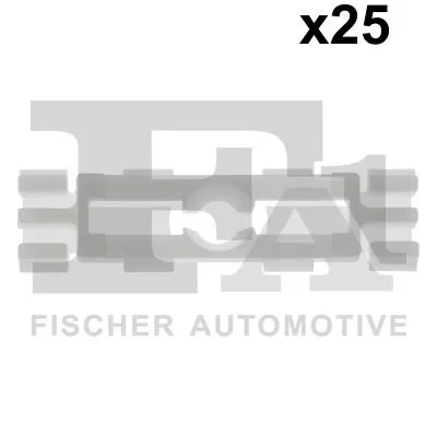 Bilde av FA1 11 40057.25 klips, pynte /beskyttelseslist VOLKSWAGEN: GOLF 2