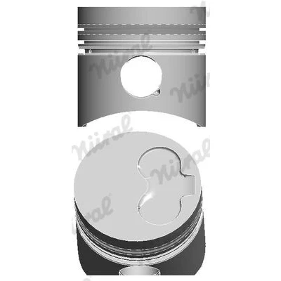 Bilde av NÜRAL 87 109807 10 Motorstempel 77 med kolberingbærer, for trapesstempelstang