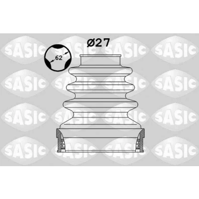 Bilde av SASIC 1900014 Drivakselmansjett girkassesiden CITROËN: C3 I Hatchback, PEUGEOT: 206 Hatchback