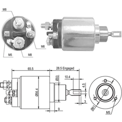 Bilde av Magnetbryter, starter, opel,saab