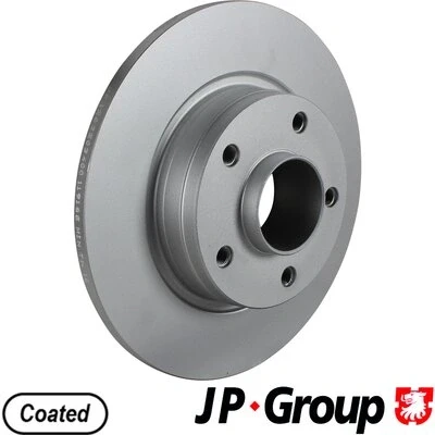 Bilde av JP GROUP 1263203400 Bremseskiver bakaksel 280 12 5 fullt ut belagt OPEL: Vivaro A Combi, Van, NISSAN: Primastar Minibuss, Van