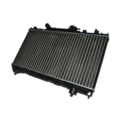 Bilde av THERMOTEC D72001TT Radiator Aluminium, plast for kjøretøy med/uten klimaanlegg 674 325 23 Manuel girkasse Kjøleribber satt sammen mekanisk