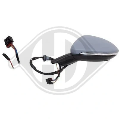 Bilde av Sidespeil Diederichs 2216925 VOLKSWAGEN: Golf 7, 7 Variant