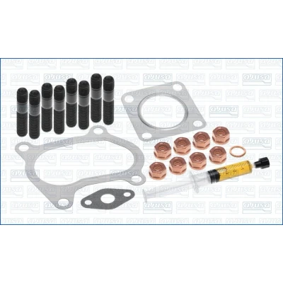 Bilde av AJUSA JTC11446 Monteringssett, lader with studs, syringe oil med tetning montageanvisning HYUNDAI: Terracan