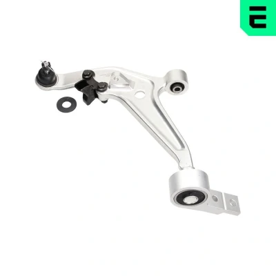 Bilde av OPTIMAL G6 1213 Bærebru med holder støtte / styreledd, gummifeste, kunststoffskive venstre, nede, framaksel Casterstag Aluminium 15,2