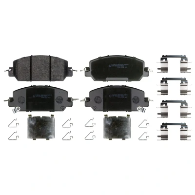 Bilde av FEBI BILSTEIN 184438 Bremseklosser framaksel med akustisk slitasjevarsel festemateriell HONDA: CR V 5