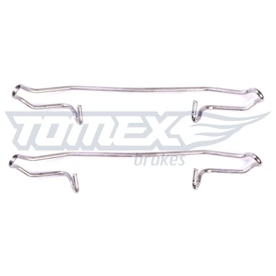 Bilde av TOMEX brakes TX 43 02 Tibehørsett, skivebremse belegg AUDI: A6 C6 Avant, TT Coupé, Allroad, VOLKSWAGEN: Transporter 4 Bus,