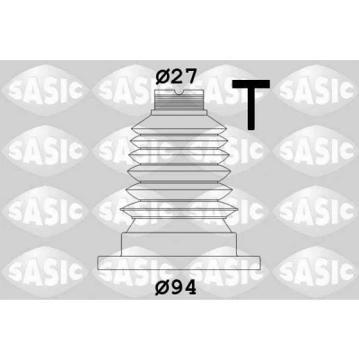 Bilde av SASIC 1906001 Drivakselmansjett girkassesiden Termoplast VOLKSWAGEN: Golf 5, Polo IV Hatchback, V SKODA: Octavia 2 Combi, Roomster
