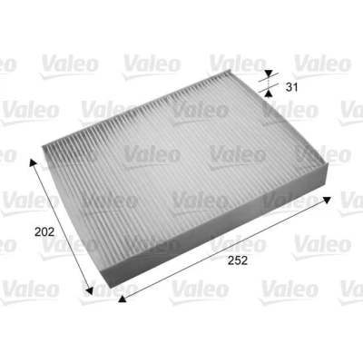 Bilde av VALEO CLIMFILTER COMFORT 715697 Kupéfilter Partikkelfilter 252 202 31 HYUNDAI: ix55