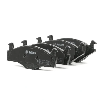 Bilde av BOSCH 0 986 494 057 Bremseklosser Low Metallic med antihyle blikk, montageanvisning VOLKSWAGEN: Polo II Hatchback