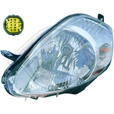 Bilde av DIEDERICHS 3456981 Frontlykter venstre H4 ABARTH: Grande Punto