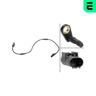 Bilde av OPTIMAL 06 S104 ABS sensor aktiv 655 MERCEDES BENZ: E Klasse T modell, Sedan