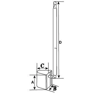 Bilde av HC Cargo F 032 900 265 Børste, starter 11,00mm