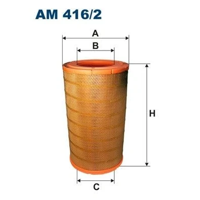 Bilde av FILTRON AM 416/2 Luftfilter 523mm 303mm Filterinnsats