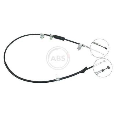 Bilde av A.B.S. K15698 Bremsekabel 1713 Trommelbrems for høyre/venstre ratt