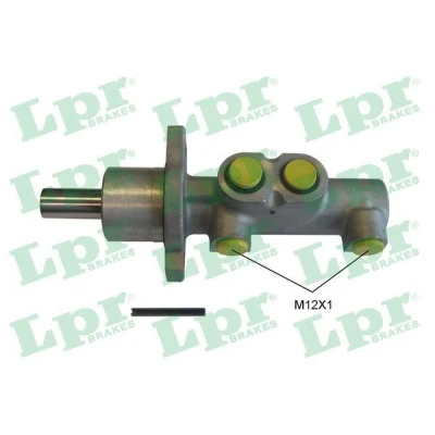 Bilde av LPR 1915 Hovedsylinder 23,81 Aluminium 12 X 1 (2) VOLKSWAGEN: GOLF 5, 3, SKODA: Octavia Combi