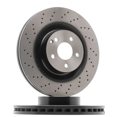 Bilde av TRW DF6242S Bremseskiver 350 32 5 112 ventilert, hullet spraylakkert MERCEDES BENZ: E Klasse T modell, Sedan, S Sedan