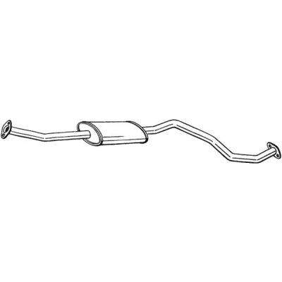 Bilde av Mellomlyddemper, nissan note, 20300BH61B, 20300BH61C
