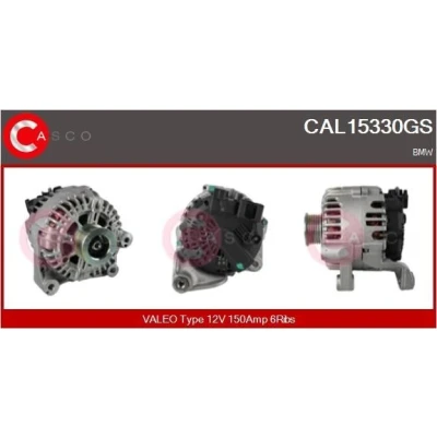 Bilde av CASCO Generator 12V 150A CPA0155 med integrert regulator BMW: 5 Sedan, X5, Touring, LAND ROVER: Range Rover 3 CAL10110AS
