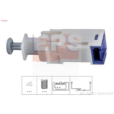Bilde av EPS 1.810.241 bryter, koblingsbetjening (hastighetsreg) Made in Italy OE Equivalent