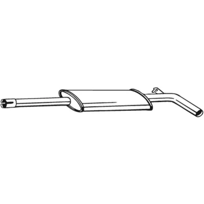 Bilde av Midtre eksospotte BOSAL 278 611