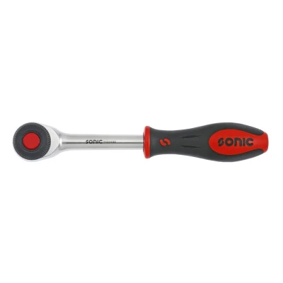 Bilde av SONIC 7121102 Reversibel skralle 52 232 Krom vanadium stål