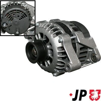 Bilde av JP GROUP 1290100600 Dynamo 14V 70A OPEL: Omega B Caravan, Vectra Stasjonsvogn, Sedan