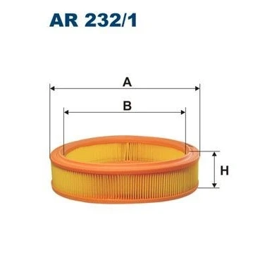 Bilde av FILTRON AR 232/1 Luftfilter 70 294 Filterinnsats FIAT: Doblo I Stasjonsvogn, Cargo