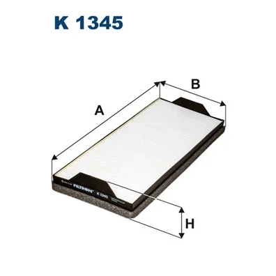 Bilde av FILTRON K 1345 Kupéfilter Partikkelfilter 450 190 55 MERCEDES BENZ: ATEGO, ATEGO 2