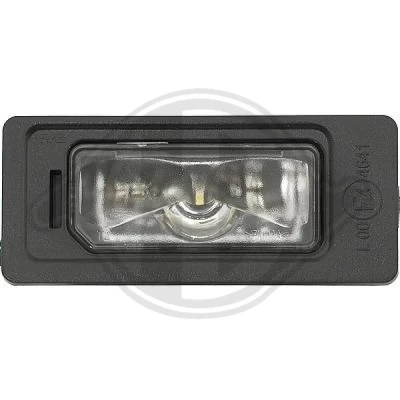 Bilde av DIEDERICHS 1033098 Nummerskiltlys LED på begge sider SKODA: Yeti, Superb III Stasjonsvogn, VOLKSWAGEN: Multivan 6, AUDI: A1 Hatchback