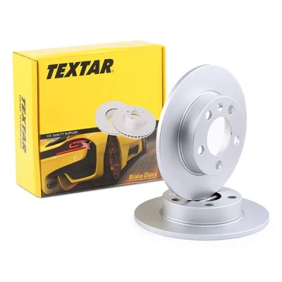Bilde av TEXTAR PRO 92082503 Bremseskiver 230 9 05/06 100 fullt ut belagt uten hjulfestebolt, hjulnav VOLKSWAGEN: Golf 4, Polo V Hatchback